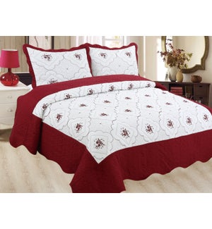 3PC - KING BED SPREAD - 8/BOX